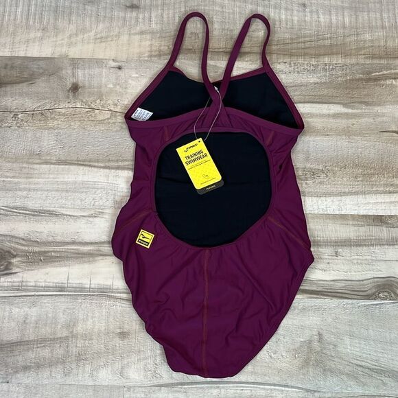NWT Finis swimwear Skinback Solid One Piece Swimsuit size 32 - Picture 7 of 12